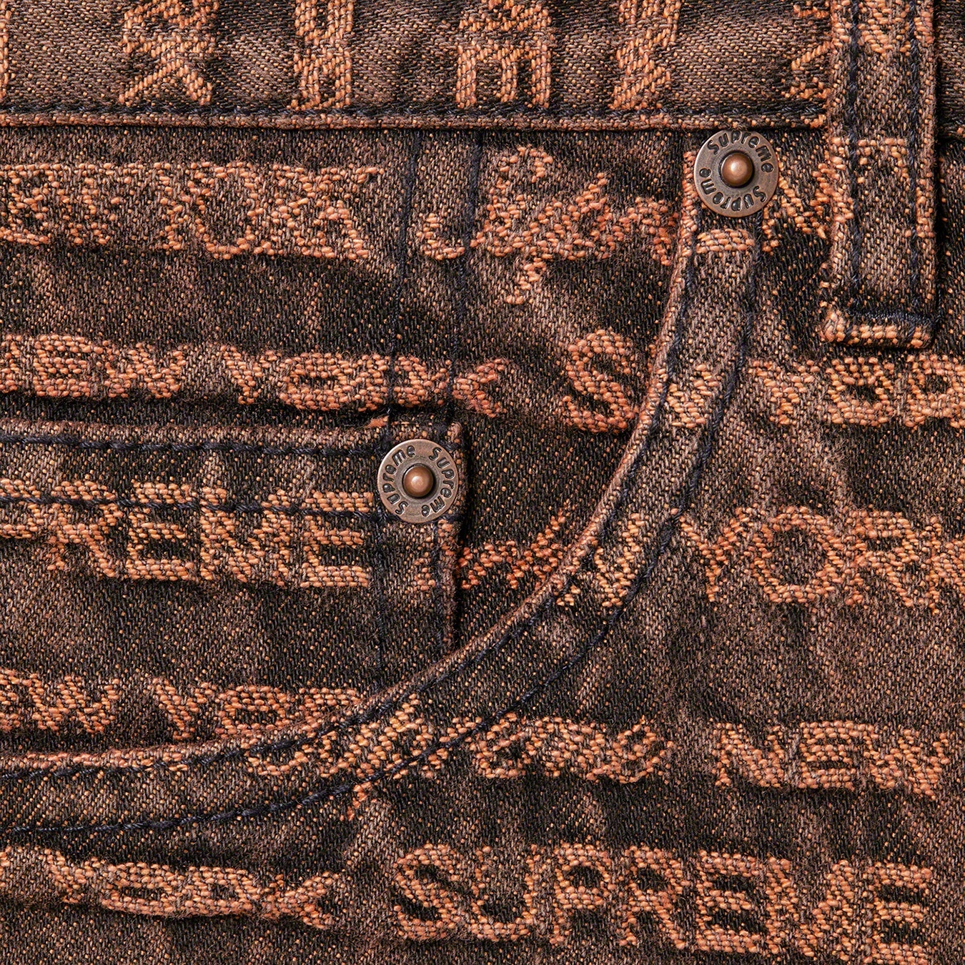 Multi Type Jacquard Regular Jean view 3